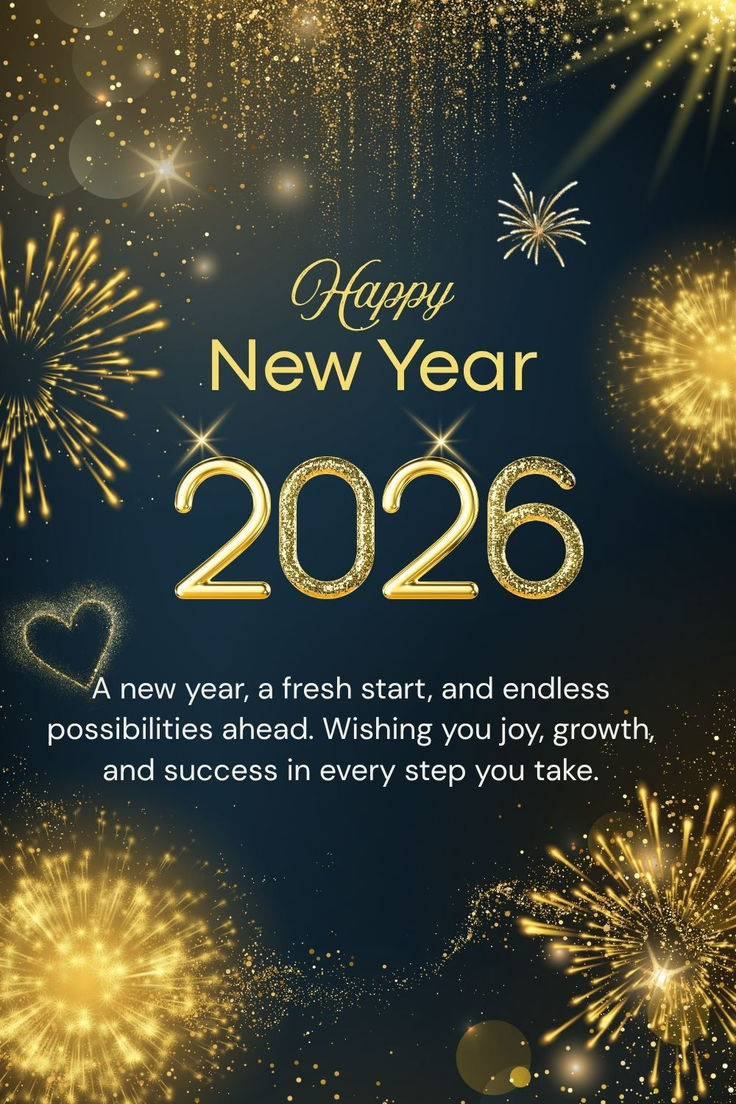 HAPPY NEW YEAR 2026
