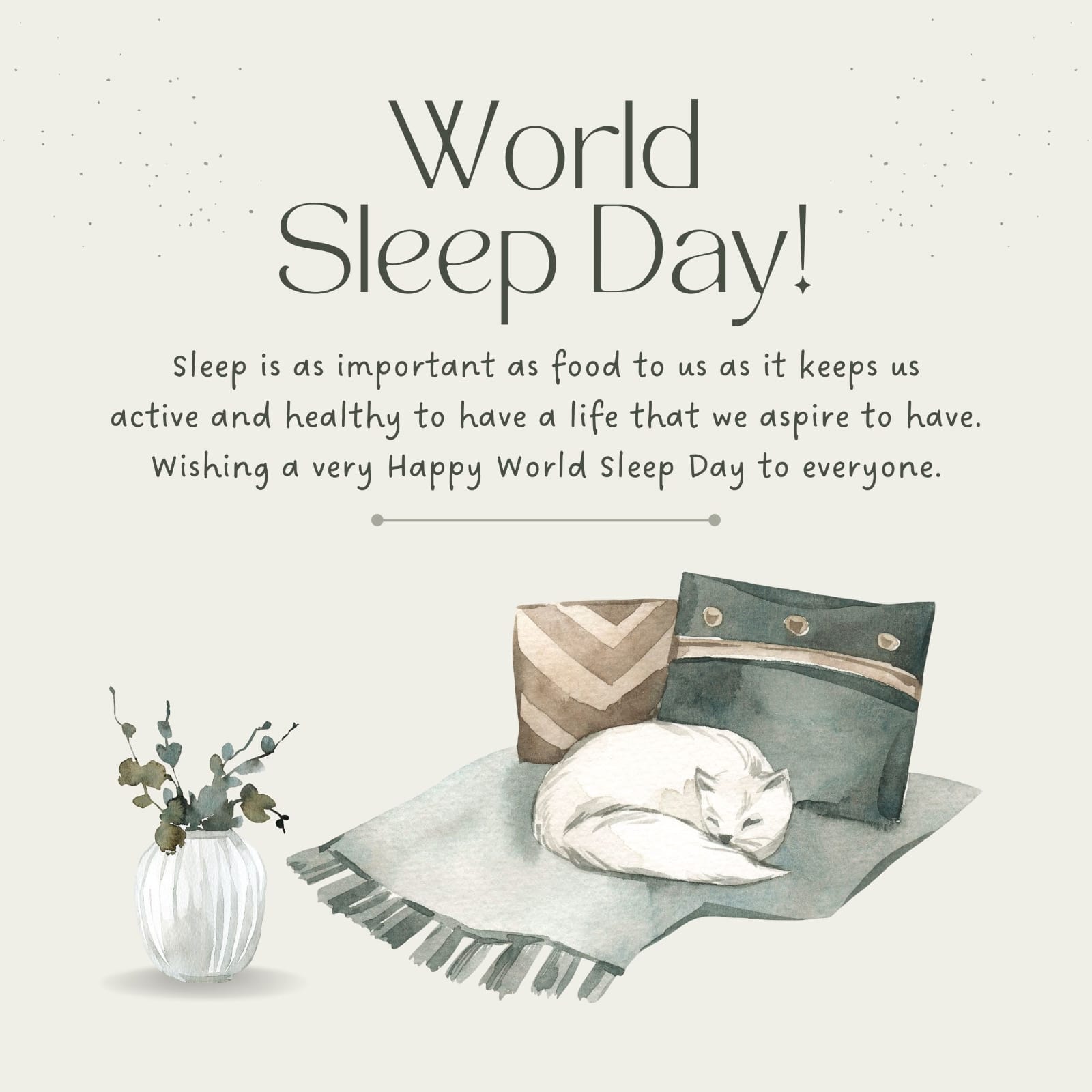 WORLD SLEEP DAY